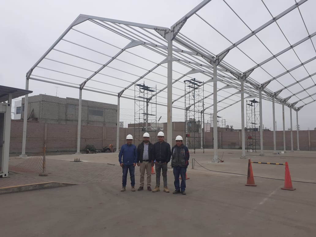 diseño estructural almacenera Lurin